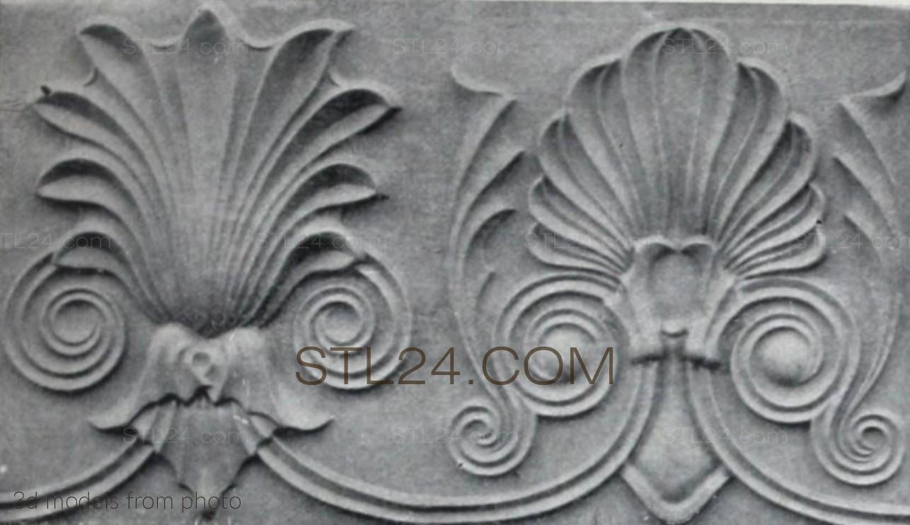 Фризы (FRIESE_1572 -  | 3D model 3DSMAX / OBJ / STL) 3D модель для ЧПУ станка